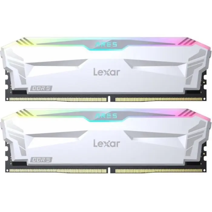 RAM DDR5 LEXAR ARES 16GB 6800 MHZ ARGB WHITE